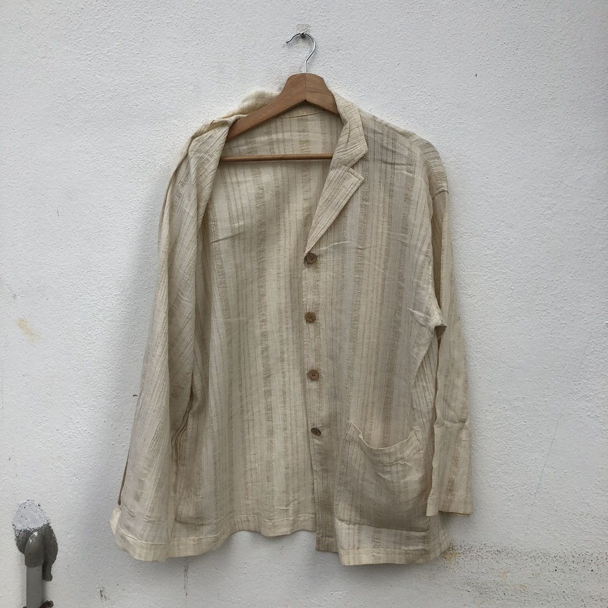 Japanese Brand VINTAGE PLEATED DESIGN PINA KUUS INSPIRED BY ISSEY MIYAKE Size US M / EU 48-50 / 2 - 8 Thumbnail