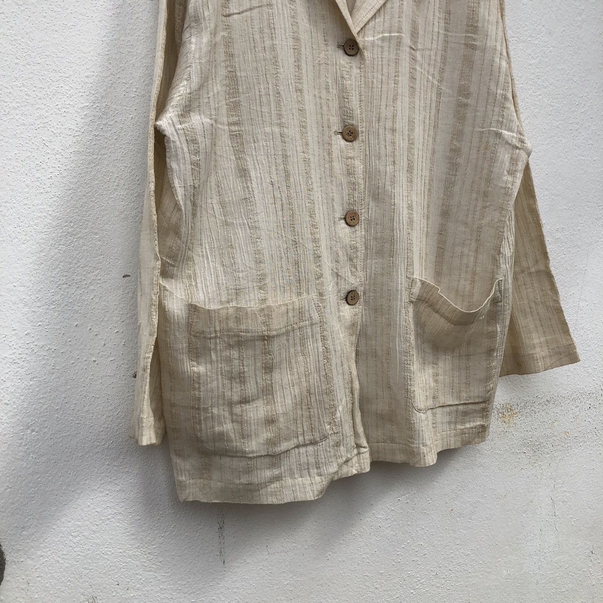 Japanese Brand VINTAGE PLEATED DESIGN PINA KUUS INSPIRED BY ISSEY MIYAKE Size US M / EU 48-50 / 2 - 4 Thumbnail
