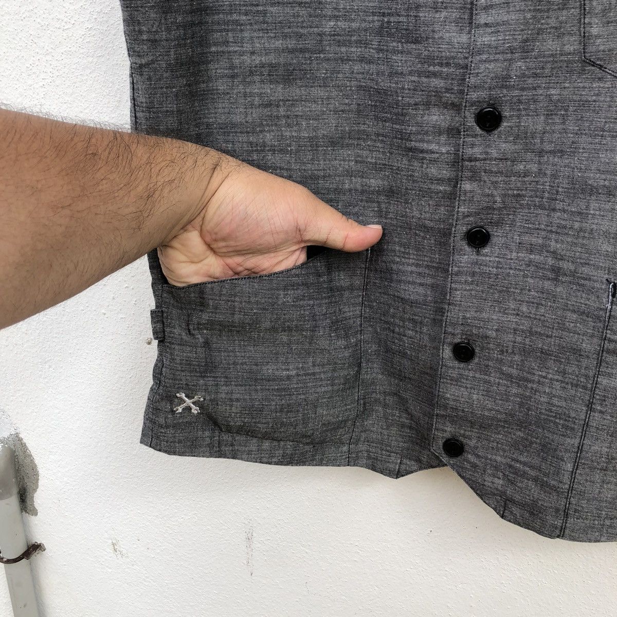 Japanese Brand VINTAGE BLUCO WORK GARMENT VEST WORKING CLASS EYE Size US M / EU 48-50 / 2 - 5 Thumbnail