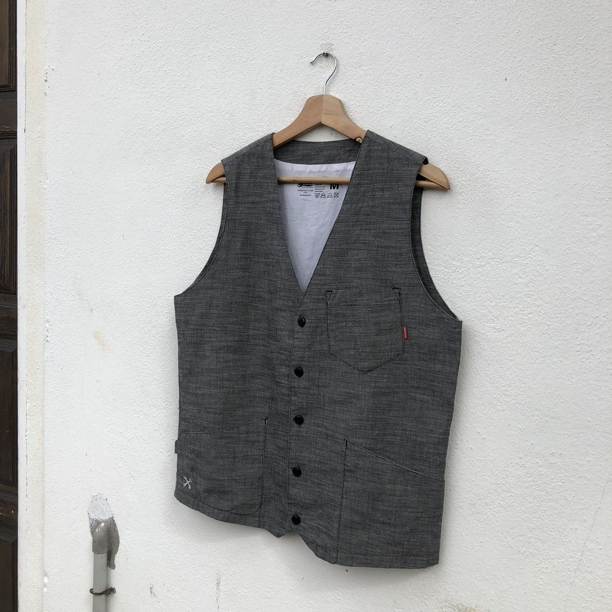 Japanese Brand VINTAGE BLUCO WORK GARMENT VEST WORKING CLASS EYE Size US M / EU 48-50 / 2 - 2 Thumbnail