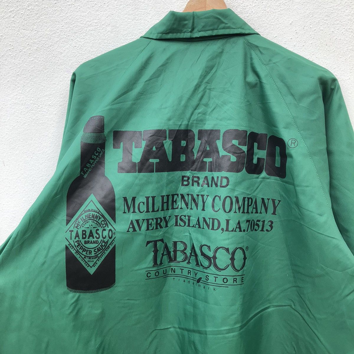 Vintage VINTAGE TABASCO BRAND WORKER WEAR BIG LOGO Size US M / EU 48-50 / 2 - 9 Thumbnail