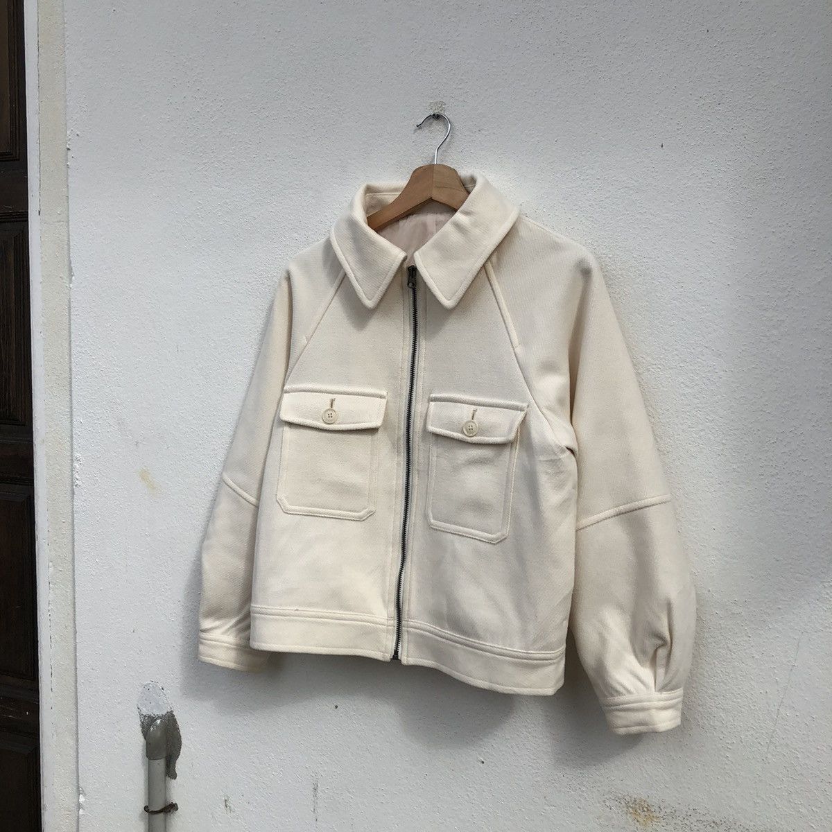 Japanese Brand VINTAGE MULTI POCKET TRUCKER DESIGN JACKET BY GU JAPAN Size US S / EU 44-46 / 1 - 2 Thumbnail
