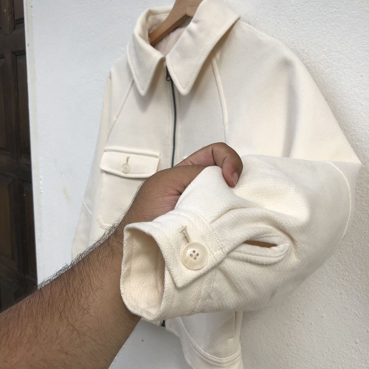 Japanese Brand VINTAGE MULTI POCKET TRUCKER DESIGN JACKET BY GU JAPAN Size US S / EU 44-46 / 1 - 5 Thumbnail