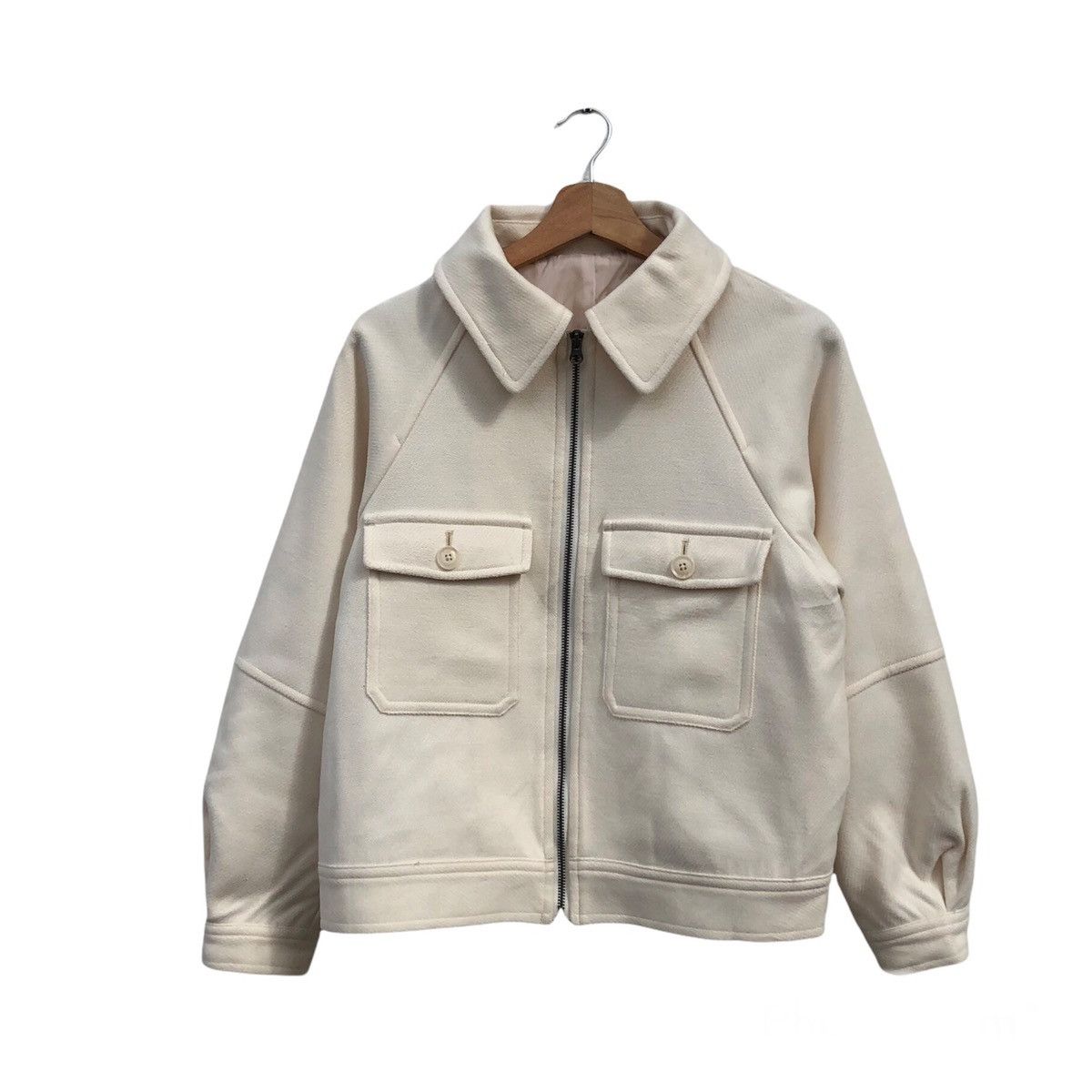 Japanese Brand VINTAGE MULTI POCKET TRUCKER DESIGN JACKET BY GU JAPAN Size US S / EU 44-46 / 1 - 1 Thumbnail