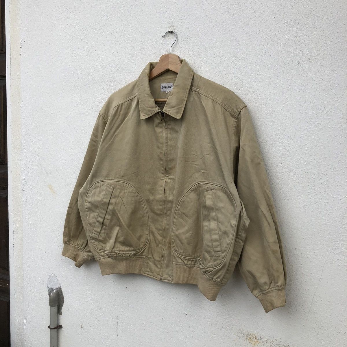 Japanese Brand BOMBER JACKET BIG LOGO SHREVEPORT MEMBERS D GRACE COMPANY Size US M / EU 48-50 / 2 - 3 Thumbnail