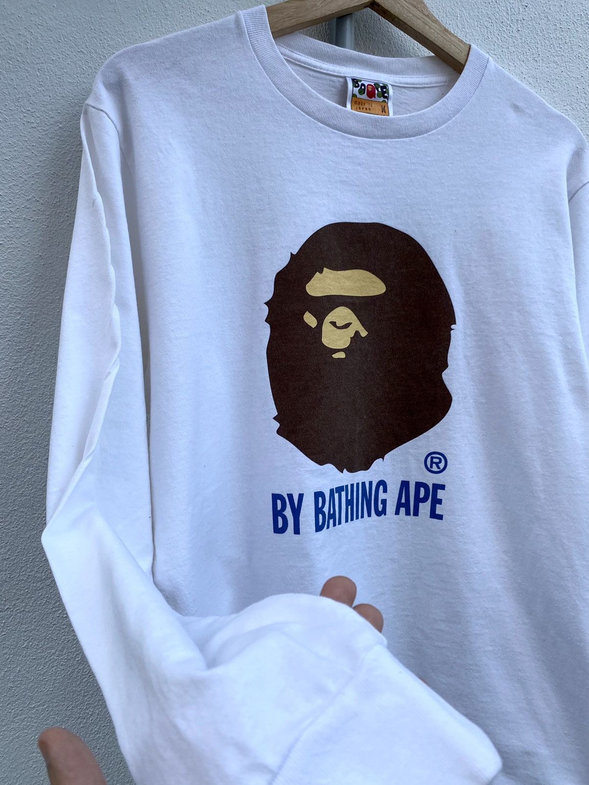 Bape By Bathing Ape Long Sleeve Tee Size US M / EU 48-50 / 2 - 2 Thumbnail