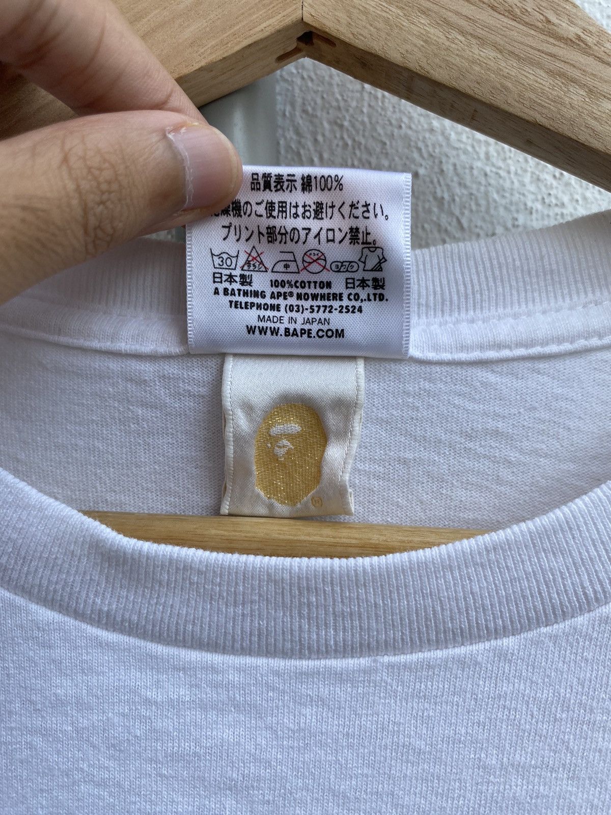 Bape By Bathing Ape Long Sleeve Tee Size US M / EU 48-50 / 2 - 10 Thumbnail