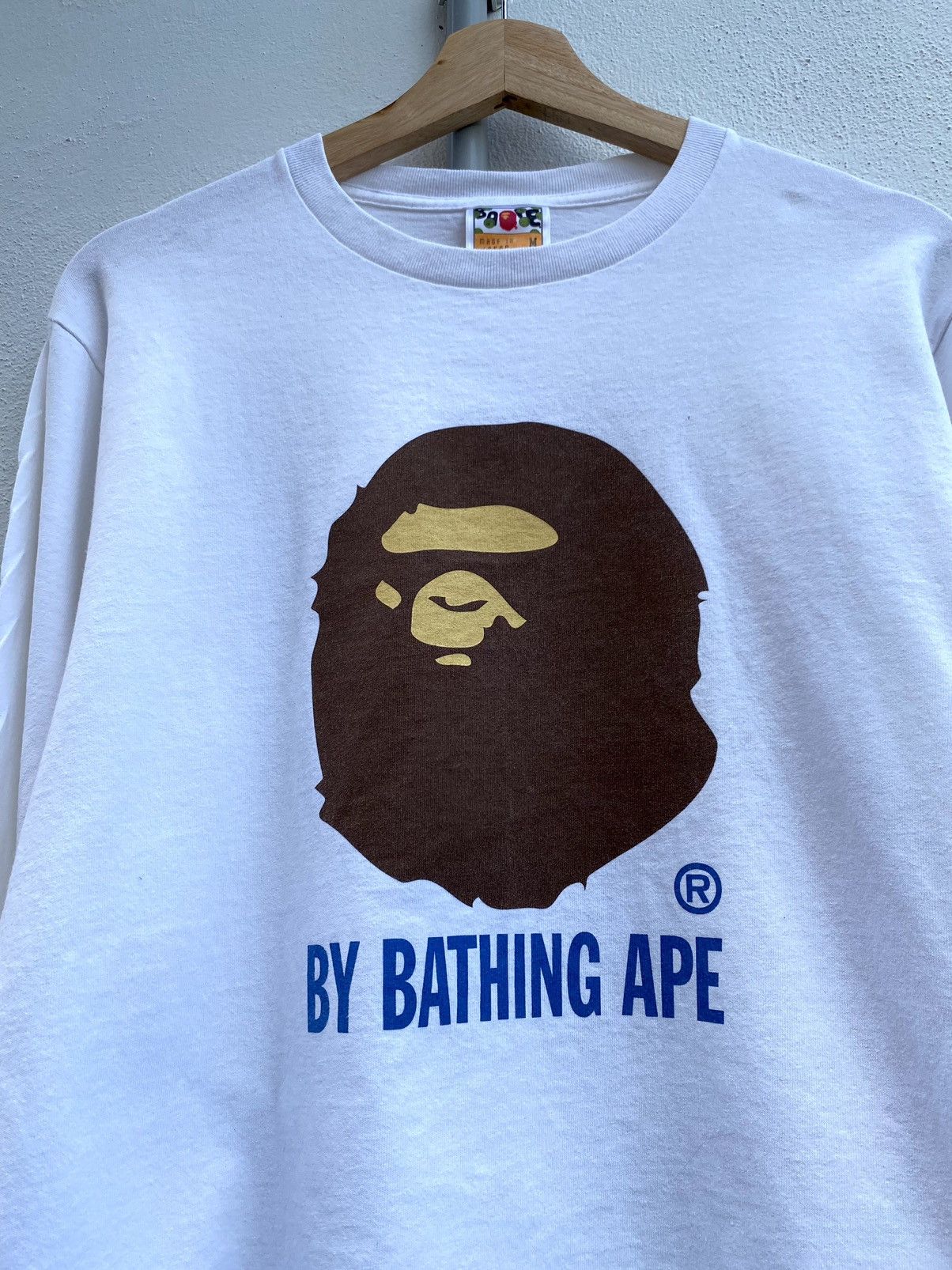 Bape By Bathing Ape Long Sleeve Tee Size US M / EU 48-50 / 2 - 1 Thumbnail