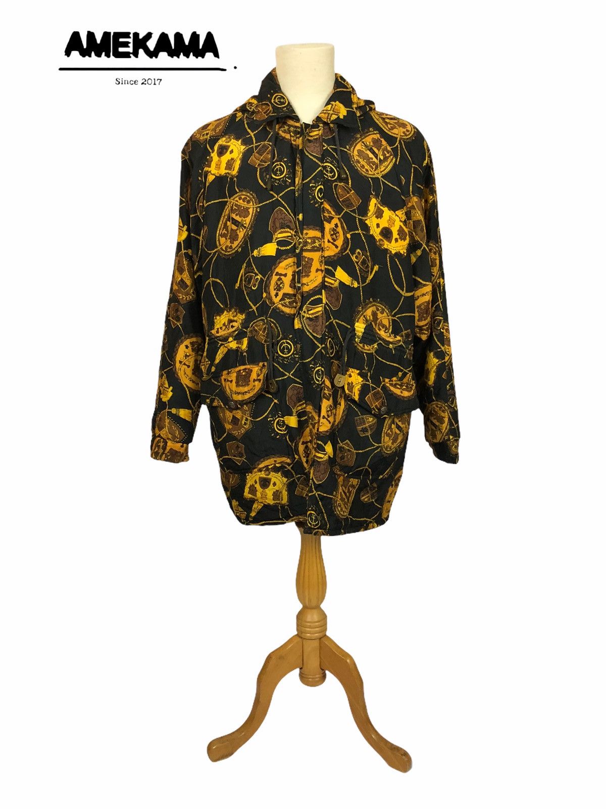 Japanese Brand Italian Designer Hoard Nut Long Jacket Size US XL / EU 56 / 4 - 6 Thumbnail