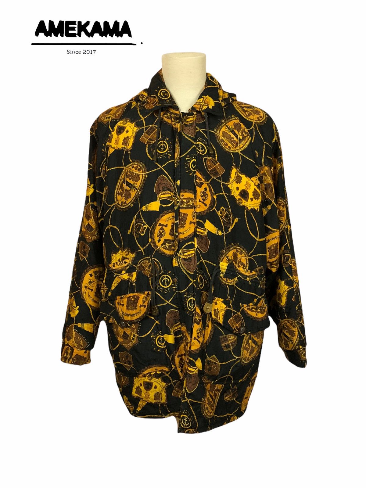 Japanese Brand Italian Designer Hoard Nut Long Jacket Size US XL / EU 56 / 4 - 7 Thumbnail