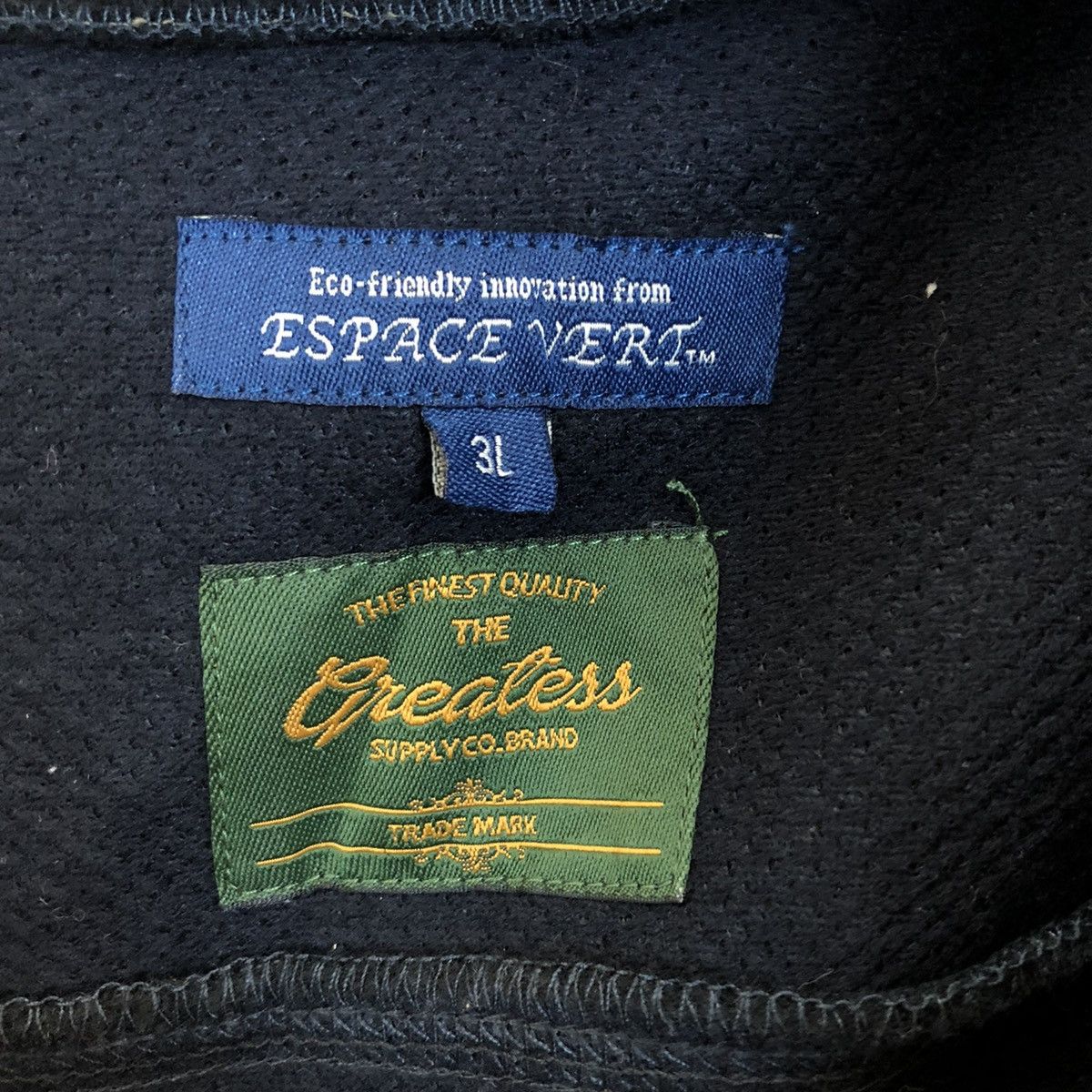 Japanese Brand VINTAGE FLEECE SHERPA JACKET BIG SIZE ESCAPE VERT Size US XXL / EU 58 / 5 - 13 Thumbnail