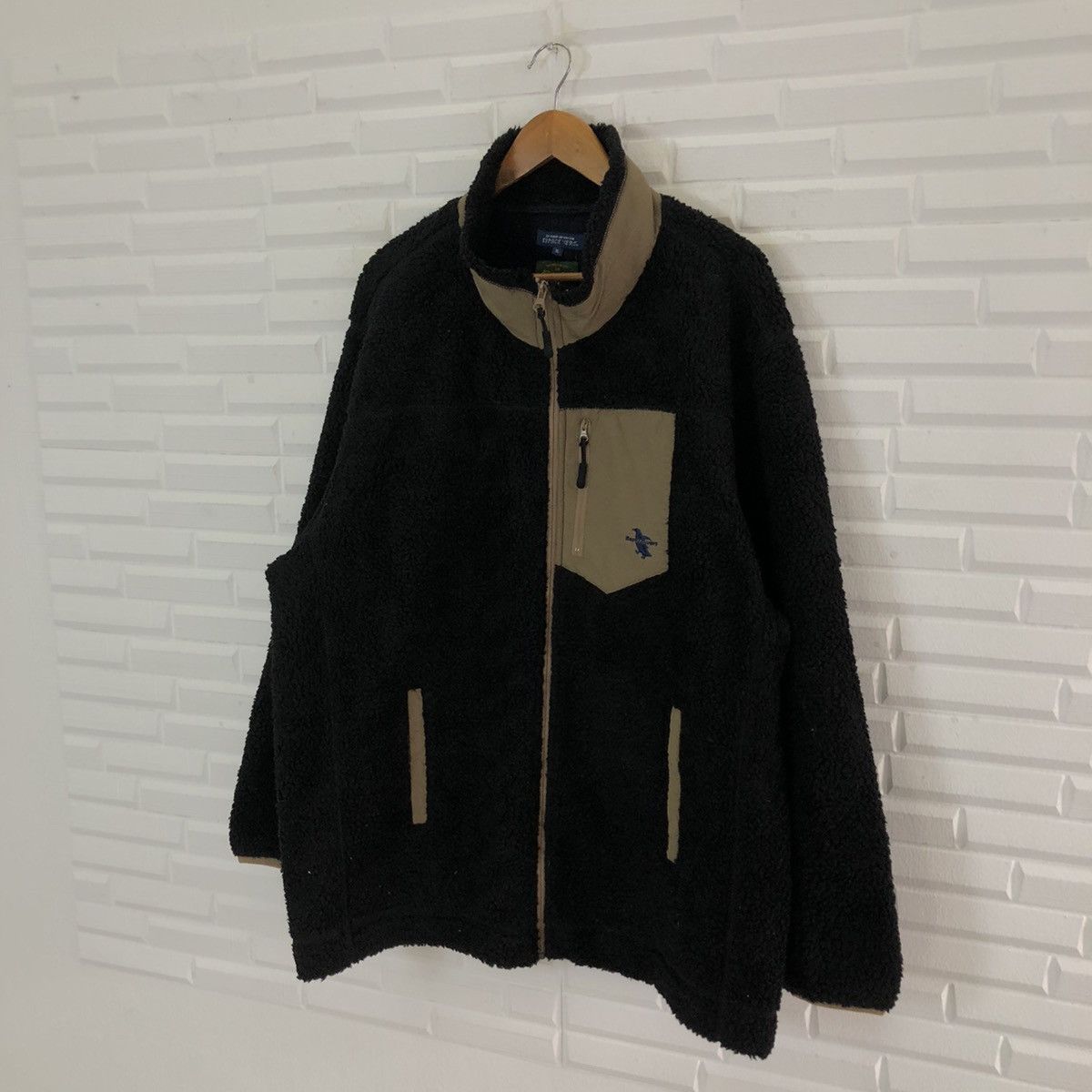 Japanese Brand VINTAGE FLEECE SHERPA JACKET BIG SIZE ESCAPE VERT Size US XXL / EU 58 / 5 - 2 Thumbnail