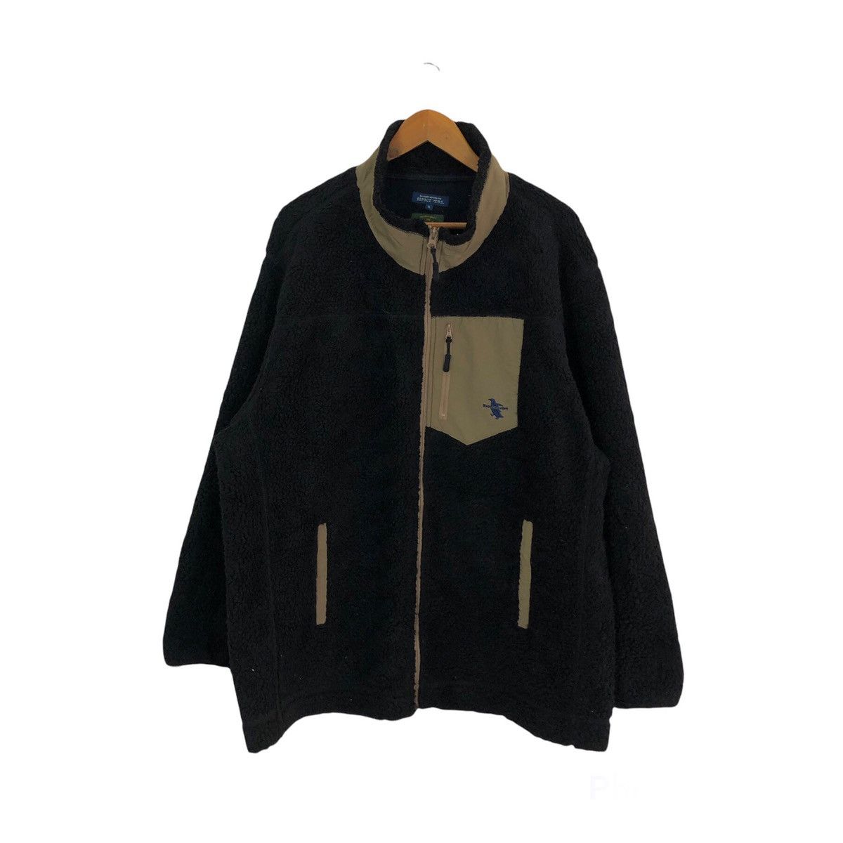 Japanese Brand VINTAGE FLEECE SHERPA JACKET BIG SIZE ESCAPE VERT Size US XXL / EU 58 / 5 - 1 Thumbnail
