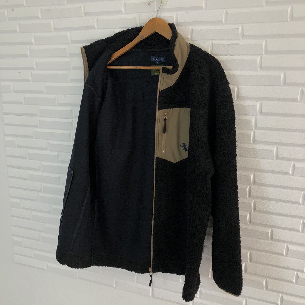 Japanese Brand VINTAGE FLEECE SHERPA JACKET BIG SIZE ESCAPE VERT Size US XXL / EU 58 / 5 - 12 Thumbnail