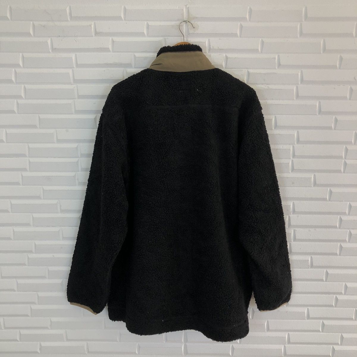 Japanese Brand VINTAGE FLEECE SHERPA JACKET BIG SIZE ESCAPE VERT Size US XXL / EU 58 / 5 - 9 Thumbnail