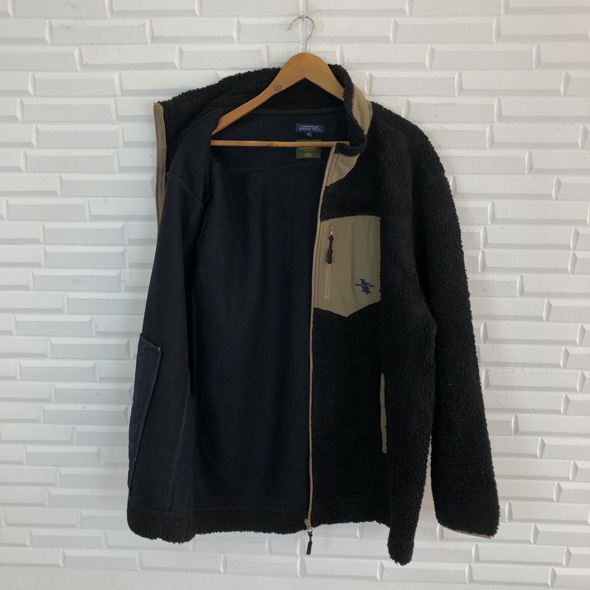 Japanese Brand VINTAGE FLEECE SHERPA JACKET BIG SIZE ESCAPE VERT Size US XXL / EU 58 / 5 - 11 Thumbnail