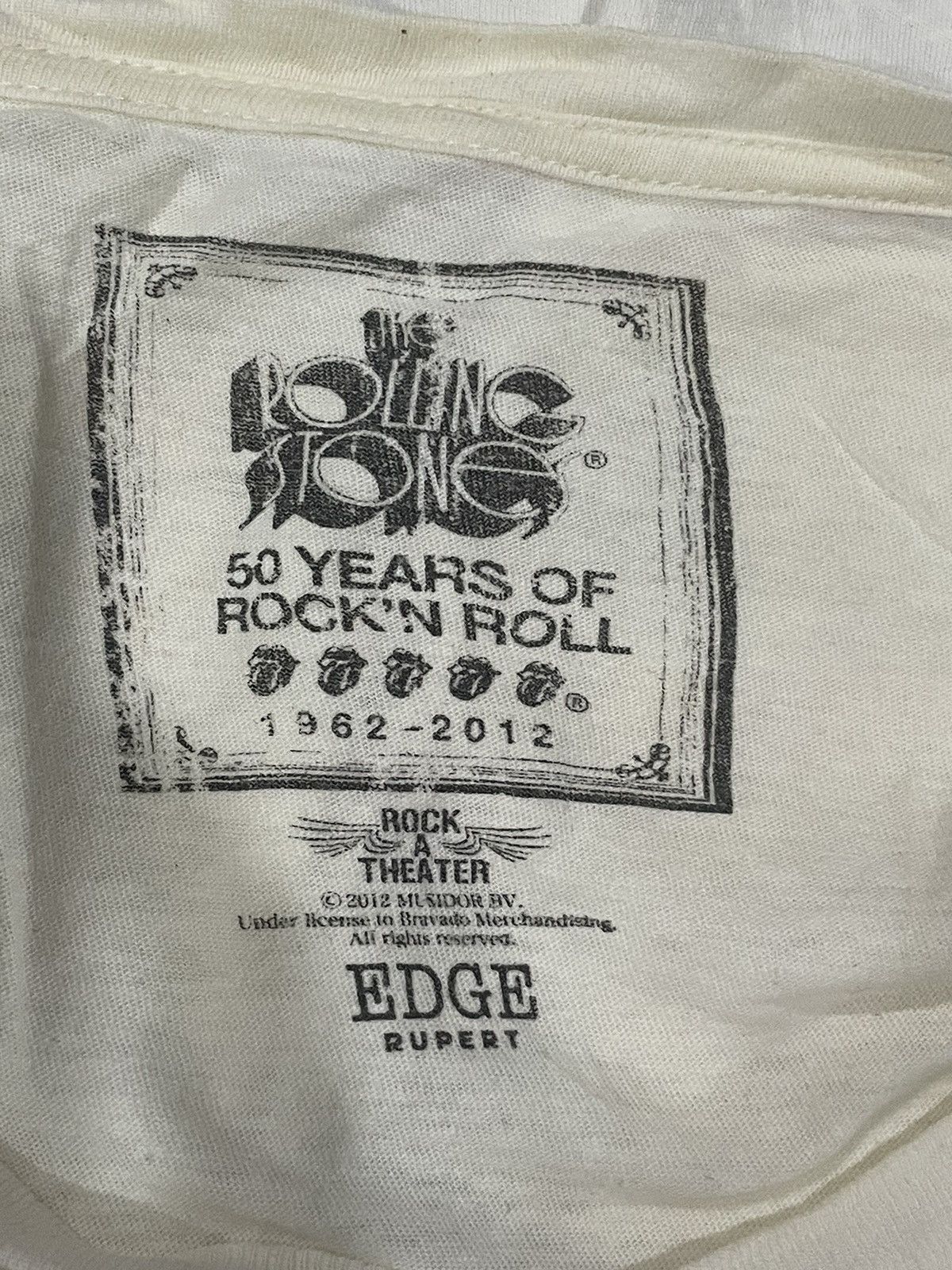 The Rolling Stones The Rolling Stones Tshirt Mick Jagger Size US M / EU 48-50 / 2 - 7 Thumbnail
