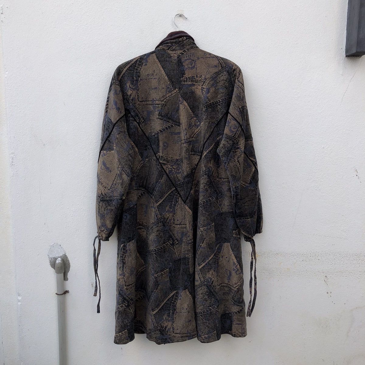 Japanese Brand VINTAGE JAPANESE BRAND RARE DESIGN LONG JACKET Size US L / EU 52-54 / 3 - 7 Thumbnail