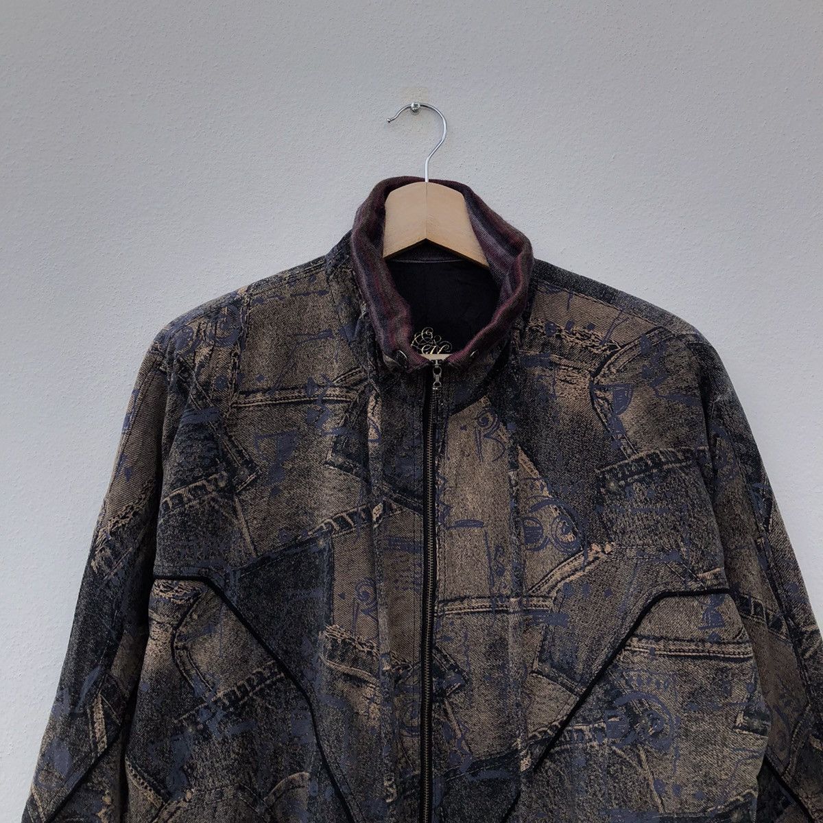 Japanese Brand VINTAGE JAPANESE BRAND RARE DESIGN LONG JACKET Size US L / EU 52-54 / 3 - 2 Thumbnail