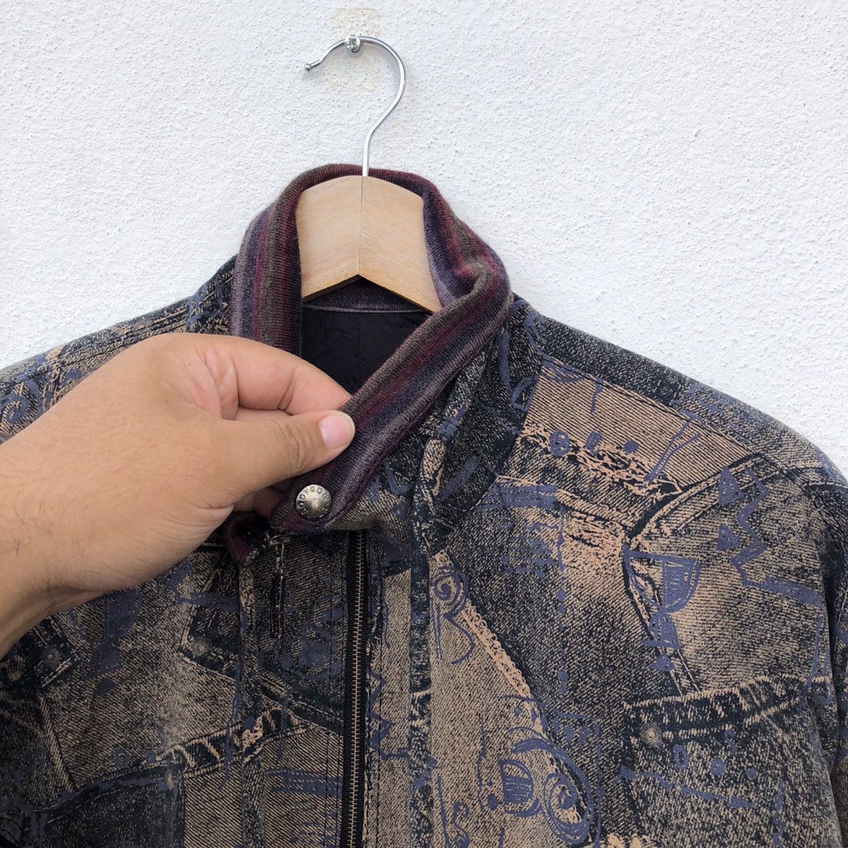 Japanese Brand VINTAGE JAPANESE BRAND RARE DESIGN LONG JACKET Size US L / EU 52-54 / 3 - 6 Thumbnail