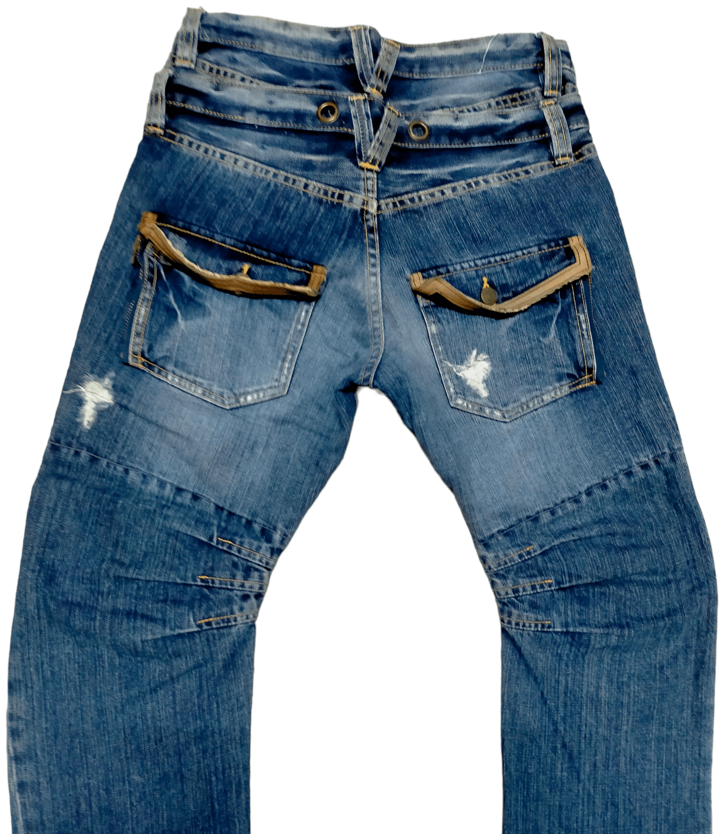 PPFM PPFM Double Waist Curve Jeans Size US 31 - 11 Thumbnail