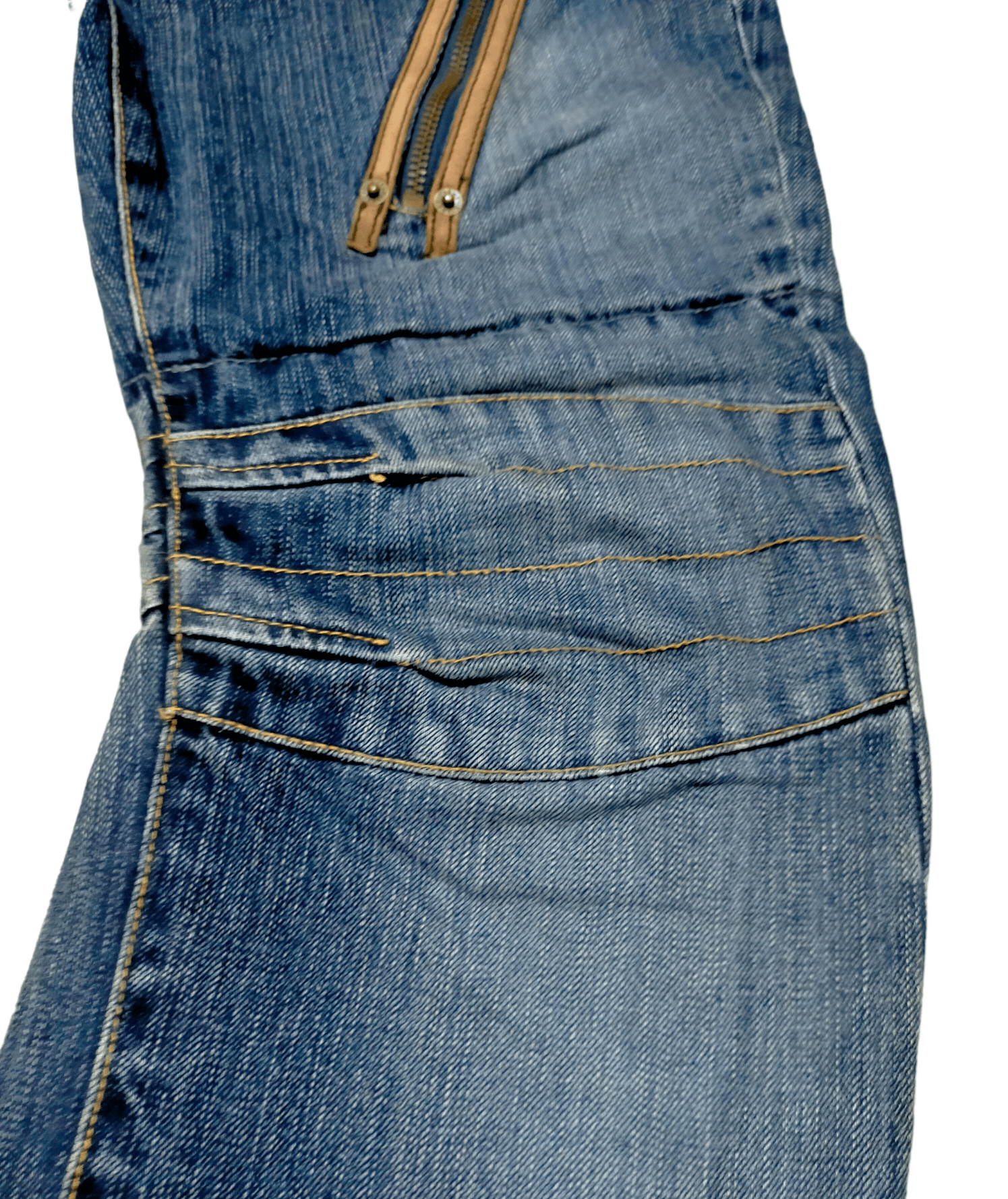 PPFM PPFM Double Waist Curve Jeans Size US 31 - 6 Thumbnail