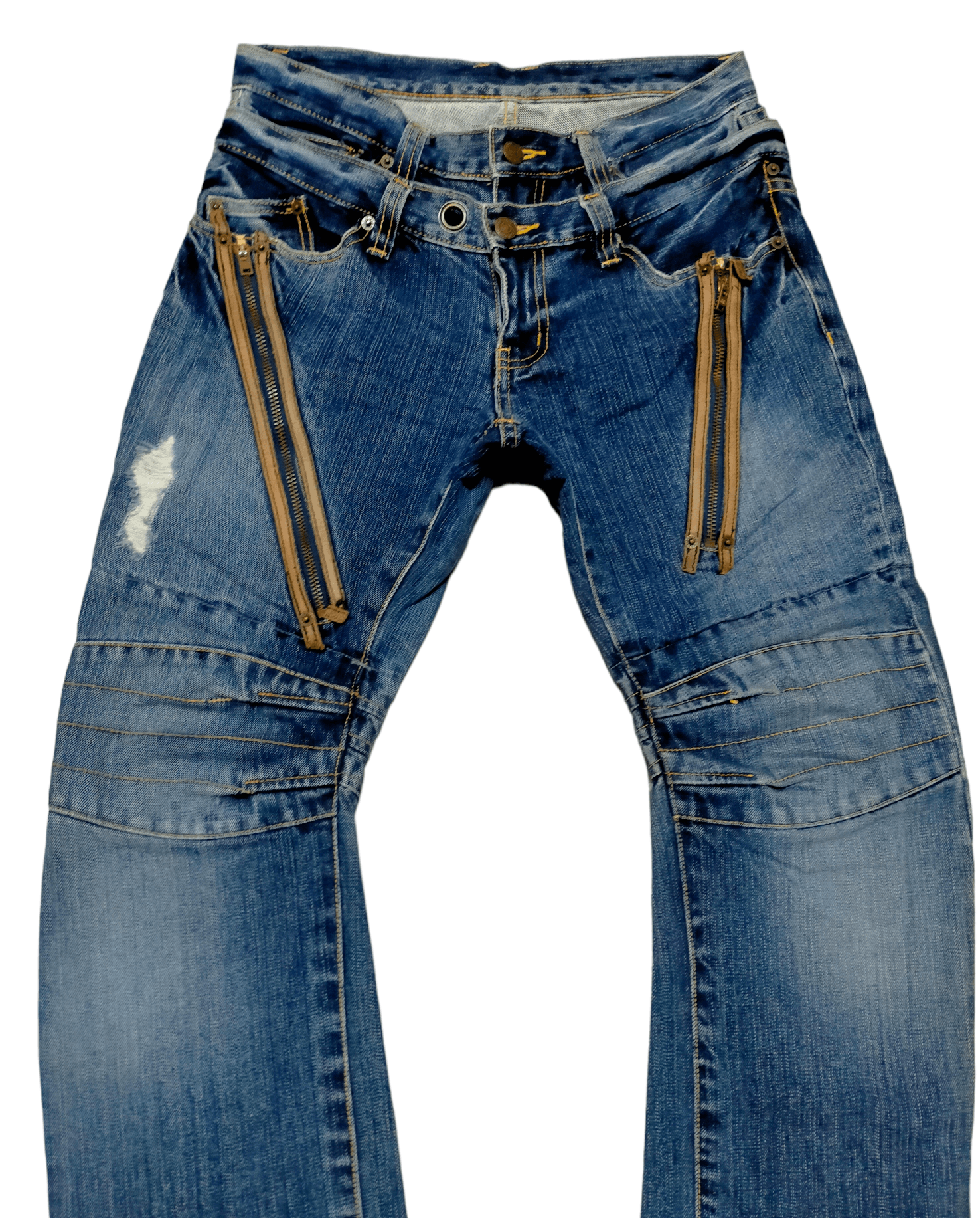 PPFM PPFM Double Waist Curve Jeans Size US 31 - 2 Thumbnail
