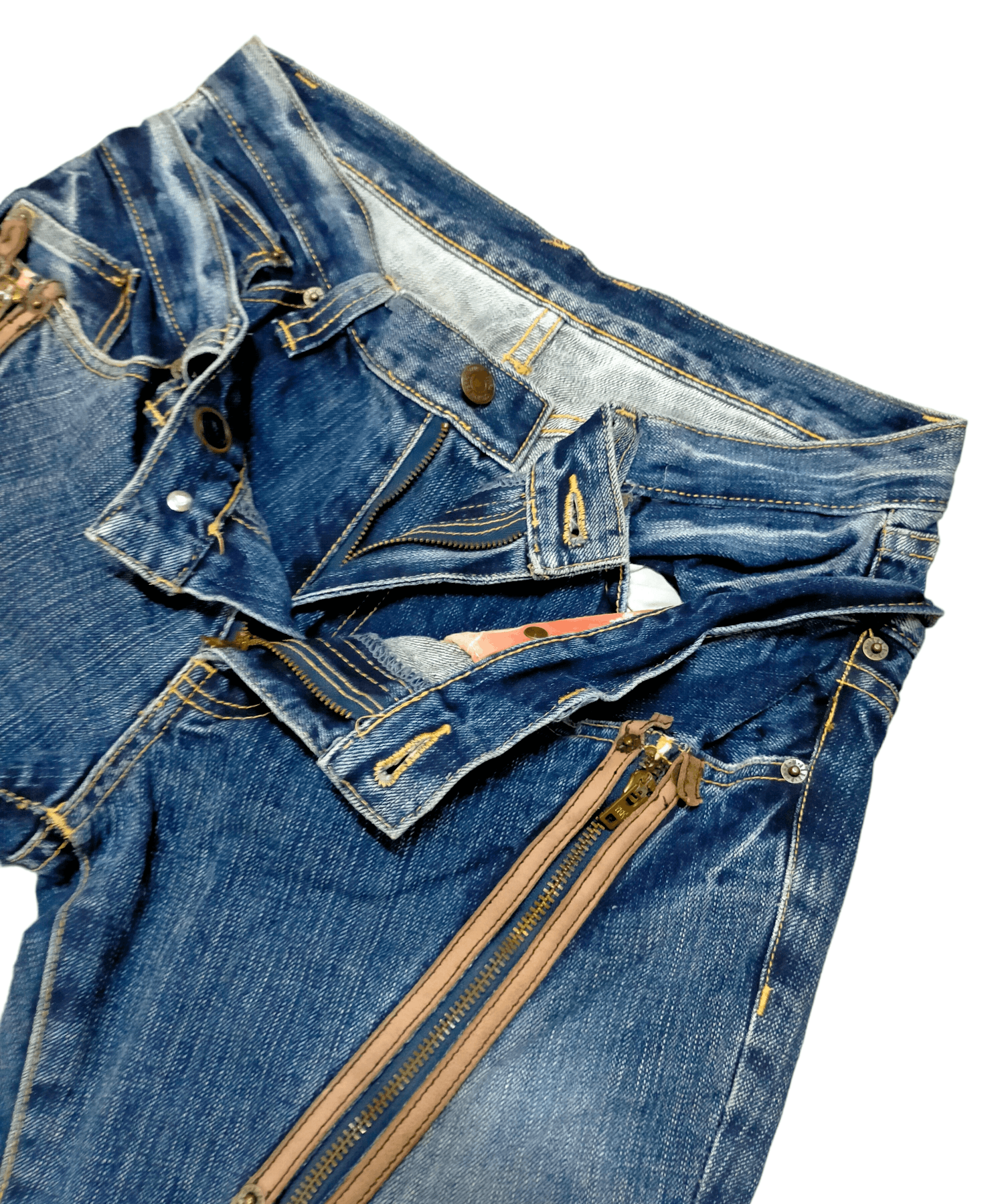 PPFM PPFM Double Waist Curve Jeans Size US 31 - 3 Thumbnail