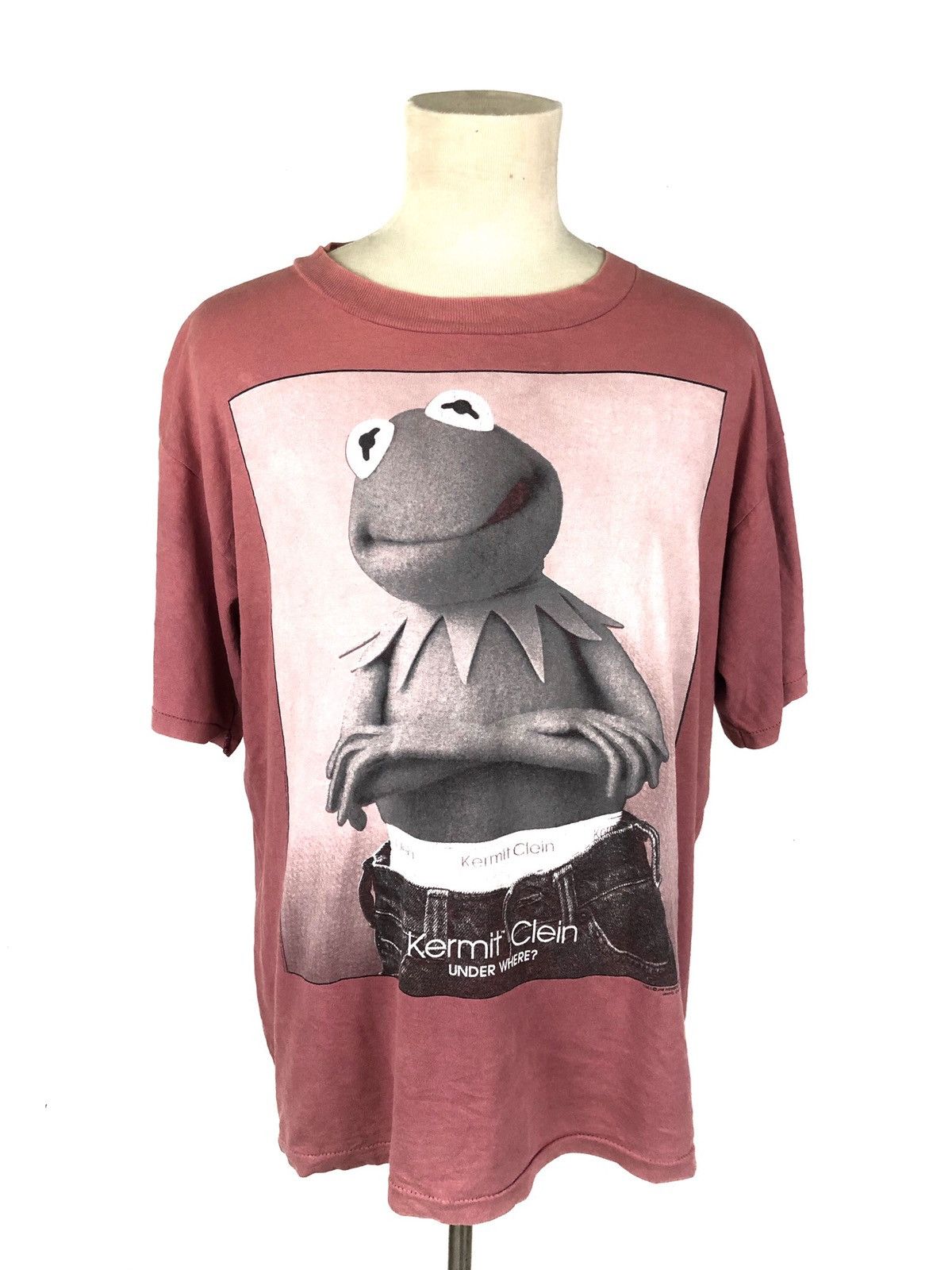 Cartoon Network Vintage 90's Kermit Parody Calvin Klein Size US L / EU 52-54 / 3 - 1 Thumbnail