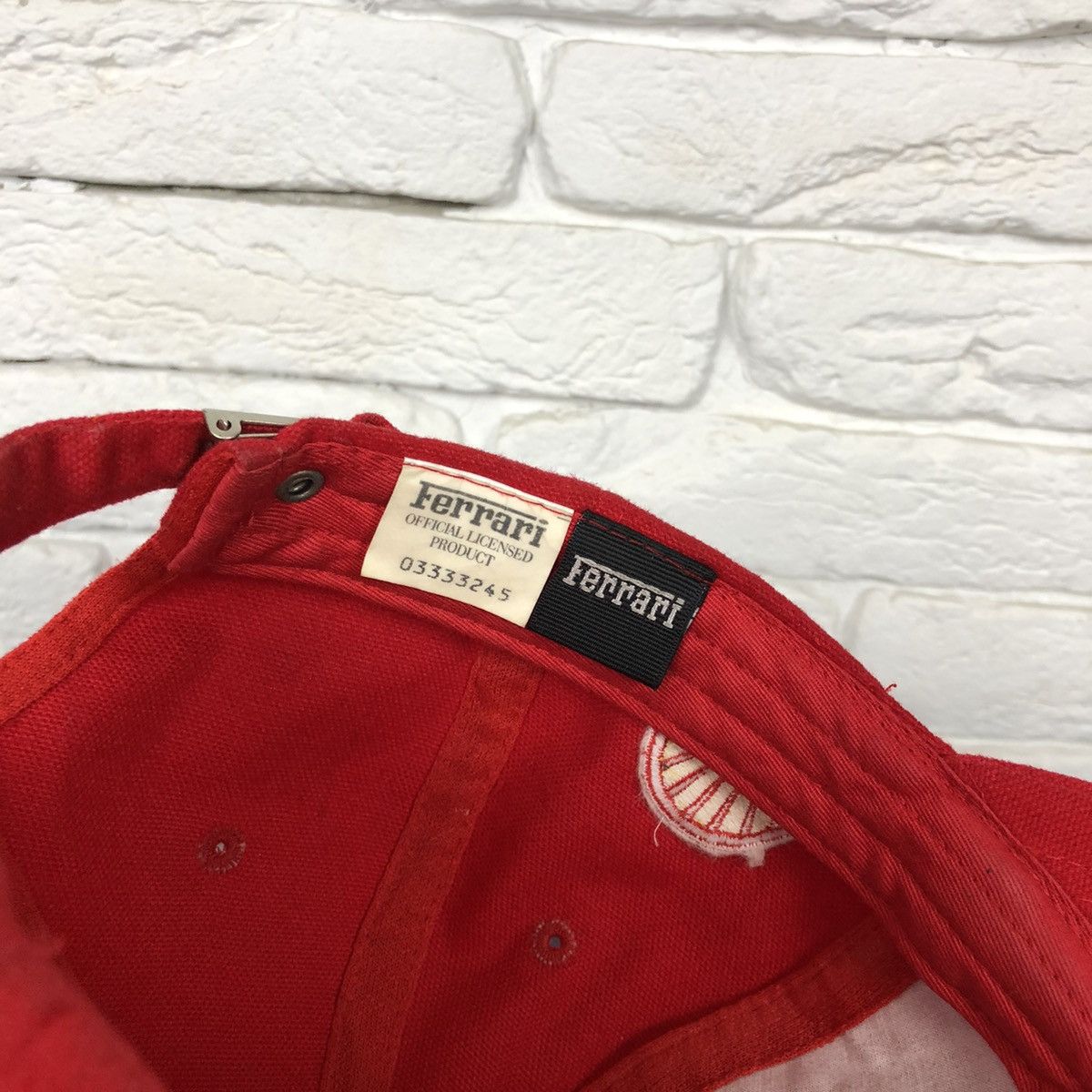 Ferrari Ferrari Shell vintage cap Size ONE SIZE - 6 Thumbnail