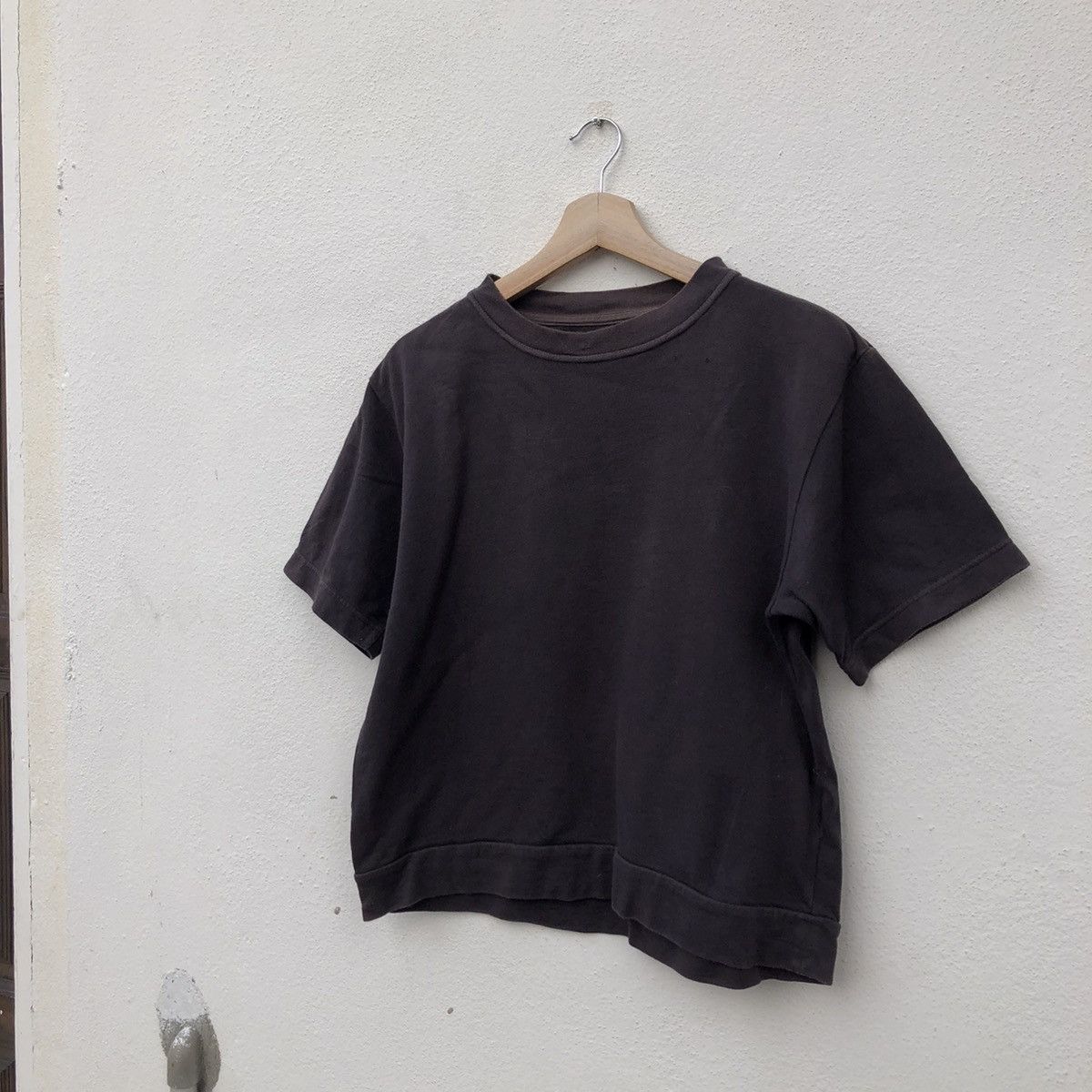 Japanese Brand CROPPED SHORT SLEEVE MARGARET HOWELL Size US M / EU 48-50 / 2 - 2 Thumbnail