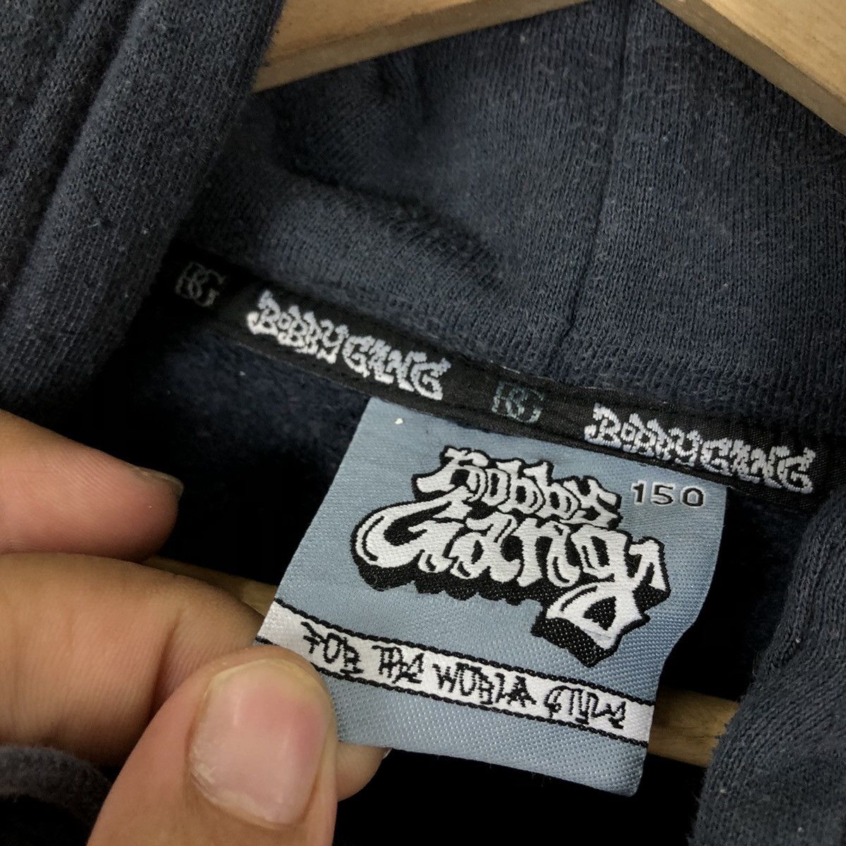 Japanese Brand BOBBY GANGS HOODIE SWEATER BIG LOGO SKATEBOARD STYLE Size US S / EU 44-46 / 1 - 10 Thumbnail