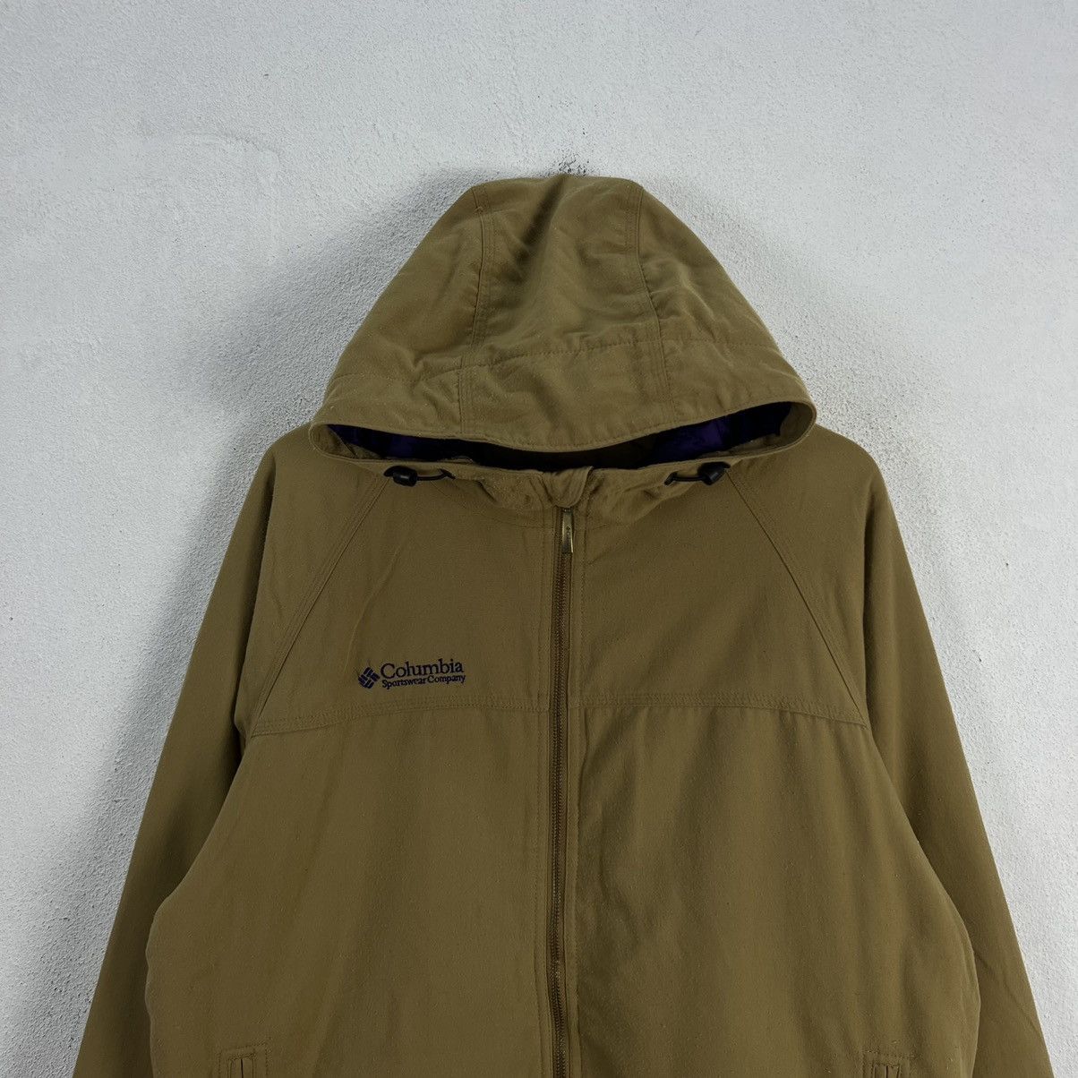 Japanese Brand VINTAGE COLUMBIA SPORTSWEAR COMPANY ZIPPER HOODIE JACKET Size US L / EU 52-54 / 3 - 3 Thumbnail