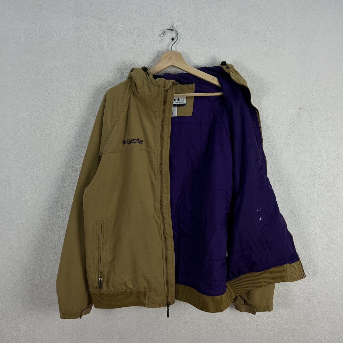 Japanese Brand VINTAGE COLUMBIA SPORTSWEAR COMPANY ZIPPER HOODIE JACKET Size US L / EU 52-54 / 3 - 12 Thumbnail