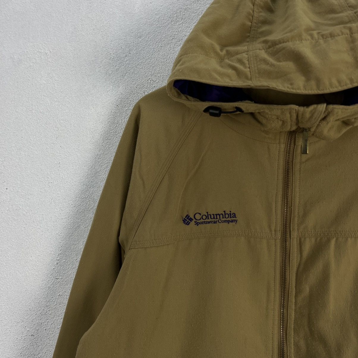 Japanese Brand VINTAGE COLUMBIA SPORTSWEAR COMPANY ZIPPER HOODIE JACKET Size US L / EU 52-54 / 3 - 4 Thumbnail