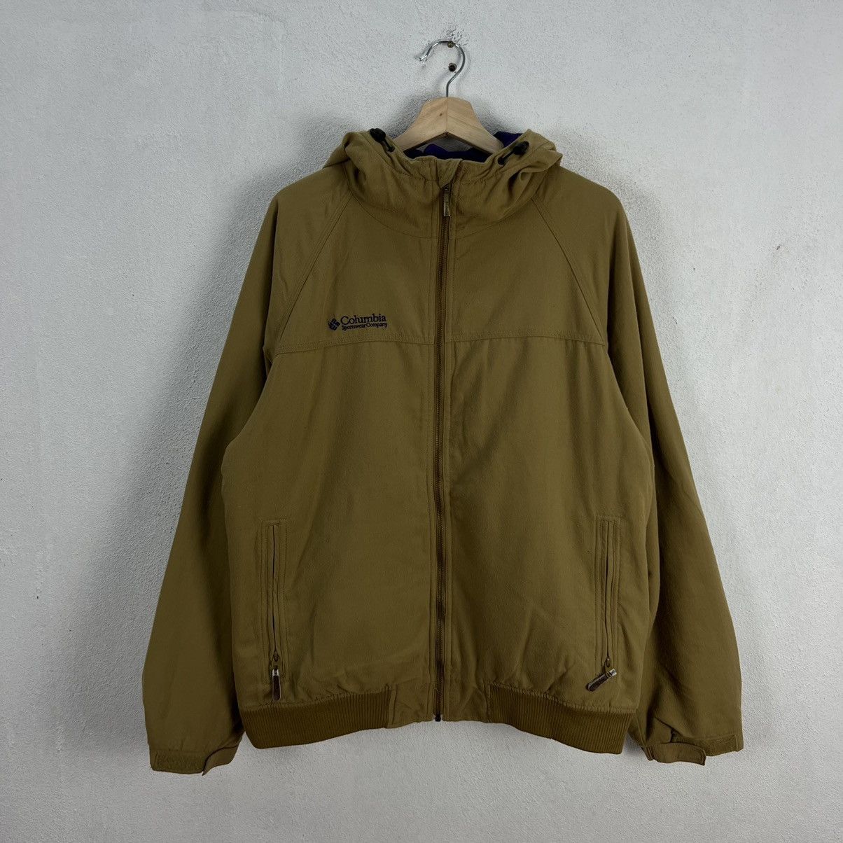 Japanese Brand VINTAGE COLUMBIA SPORTSWEAR COMPANY ZIPPER HOODIE JACKET Size US L / EU 52-54 / 3 - 7 Thumbnail