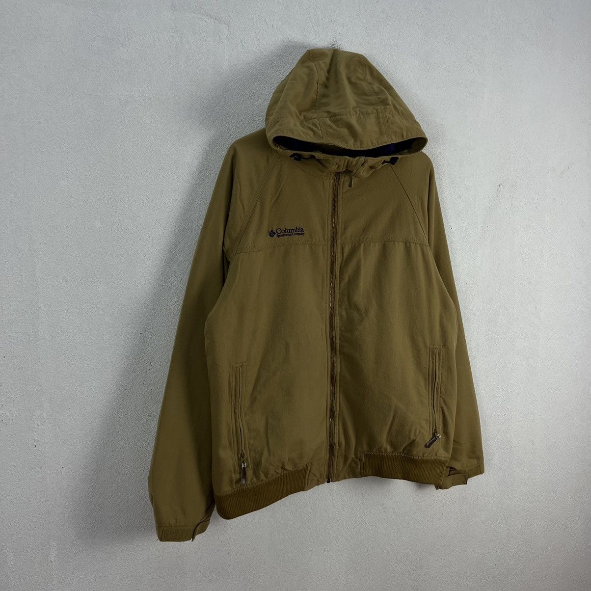 Japanese Brand VINTAGE COLUMBIA SPORTSWEAR COMPANY ZIPPER HOODIE JACKET Size US L / EU 52-54 / 3 - 2 Thumbnail