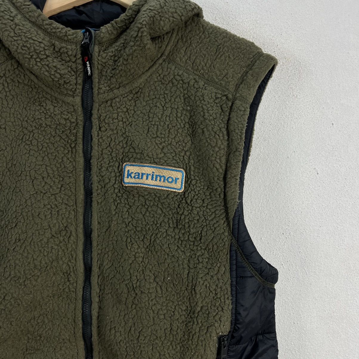 MILITARY ARMY DESIGN VEST FLEECE KARRIMOR