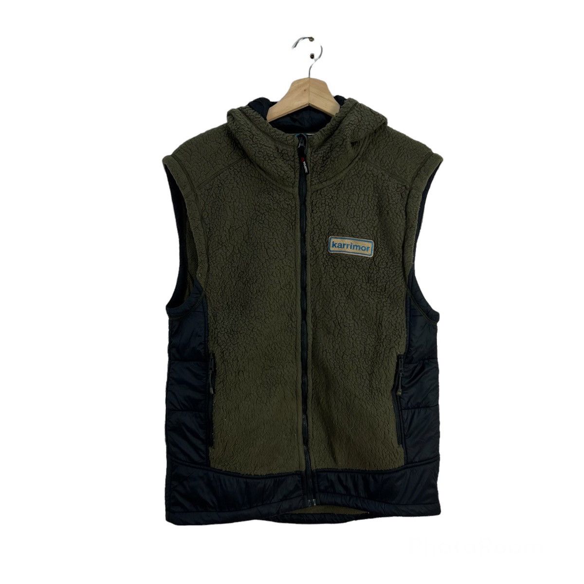 MILITARY ARMY DESIGN VEST FLEECE KARRIMOR