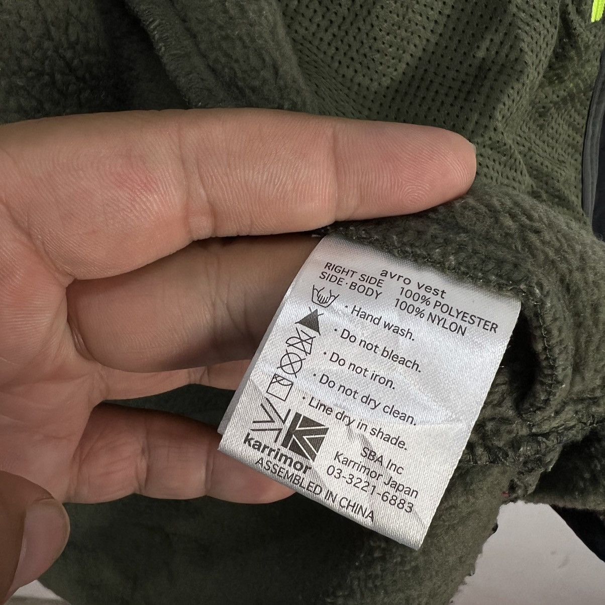 Japanese Brand MILITARY ARMY DESIGN VEST FLEECE KARRIMOR Size US XL / EU 56 / 4 - 13 Thumbnail