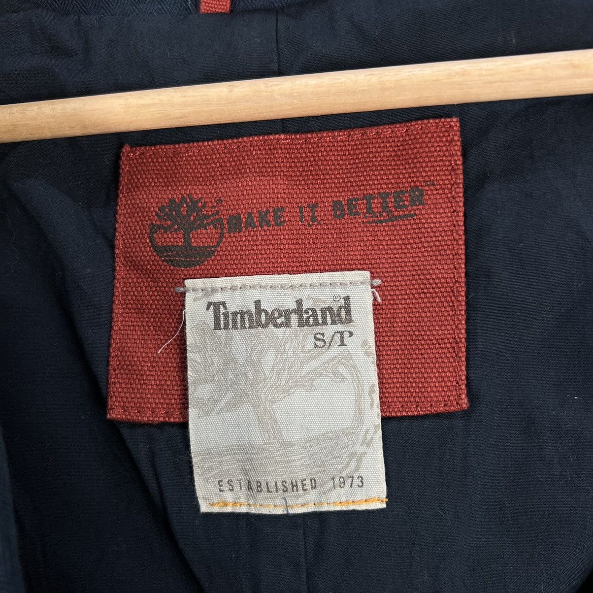 Japanese Brand VINTAGE HIKORY CHORE JACKET TIMBERLAND SINCE 1973 Size US S / EU 44-46 / 1 - 9 Thumbnail