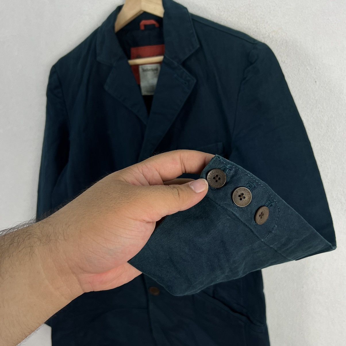 Japanese Brand VINTAGE HIKORY CHORE JACKET TIMBERLAND SINCE 1973 Size US S / EU 44-46 / 1 - 5 Thumbnail