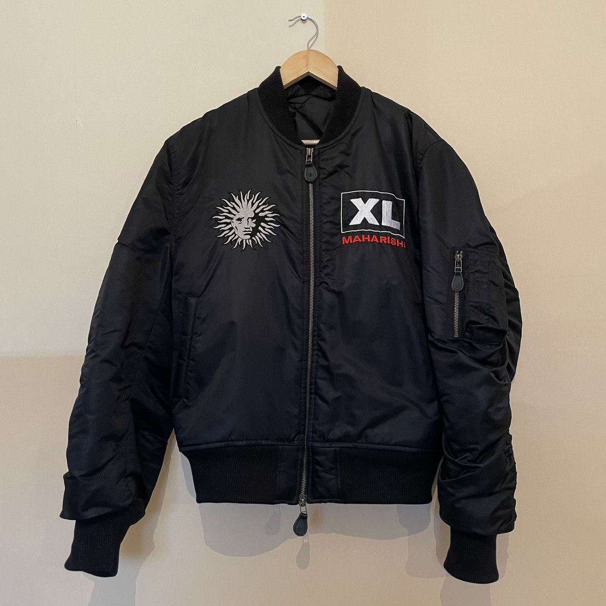 Maharishi Maharishi x XL Recordings MA1 Bomber / Flight Jacket | Grailed