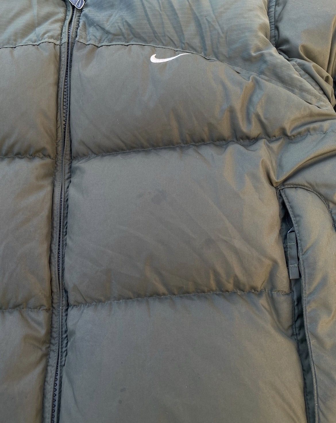Nike Rare Vintage Y2K Nike Puffer Jacket 00s Hype Streetwear Size US S / EU 44-46 / 1 - 4 Thumbnail