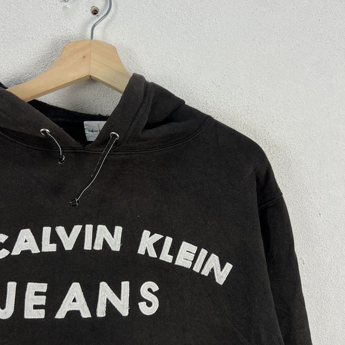 Japanese Brand CK CALVIN KLEIN JEANS HOODIE BIG LOGO Size US L / EU 52-54 / 3 - 4 Thumbnail