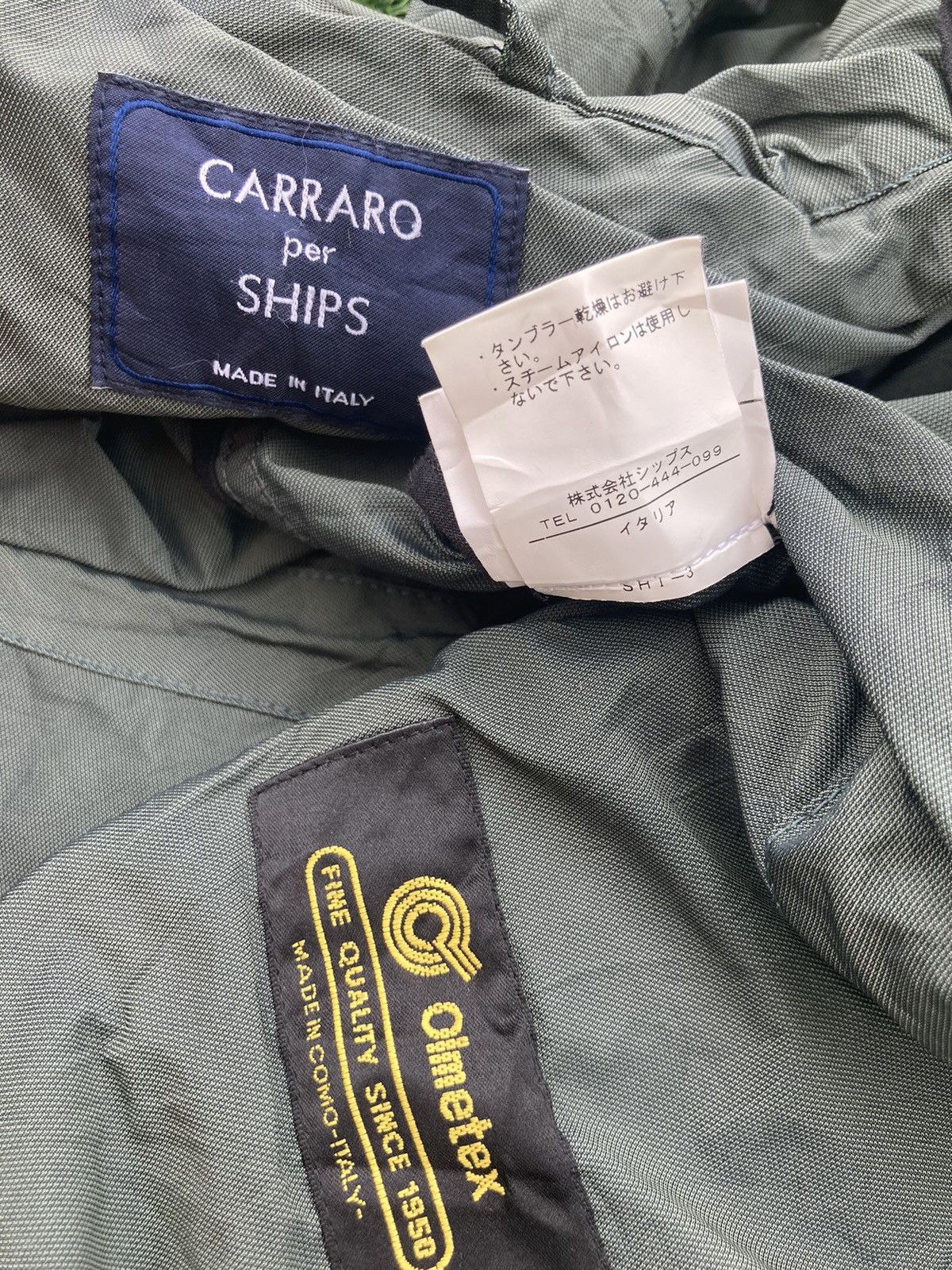 Ships × Ships Japan CARRARO PER SHIPS PARKA JACKET MADE IN ITALY 