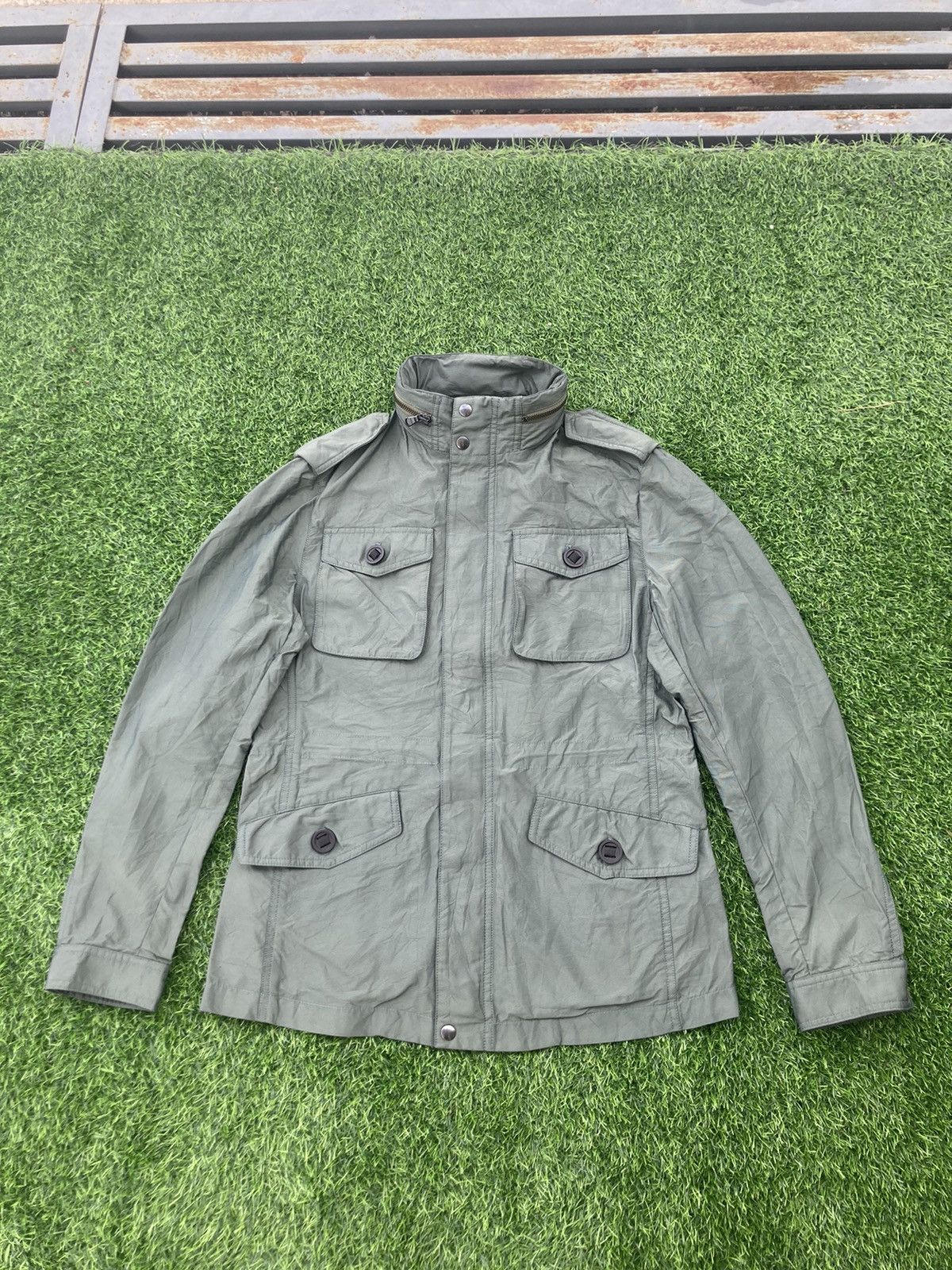 Ships × Ships Japan CARRARO PER SHIPS PARKA JACKET MADE IN ITALY 