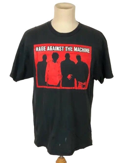 Band Tees Rare Vintage 1999 Rage Against The Machine Band Tees Size US L / EU 52-54 / 3 - 1 Thumbnail