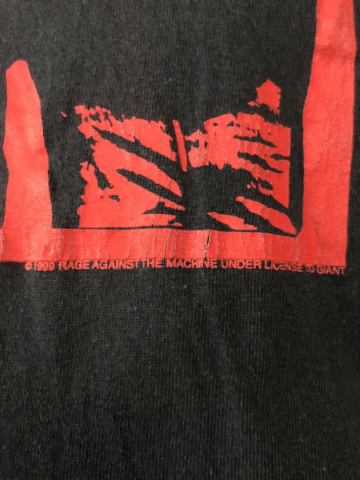 Band Tees Rare Vintage 1999 Rage Against The Machine Band Tees Size US L / EU 52-54 / 3 - 3 Thumbnail
