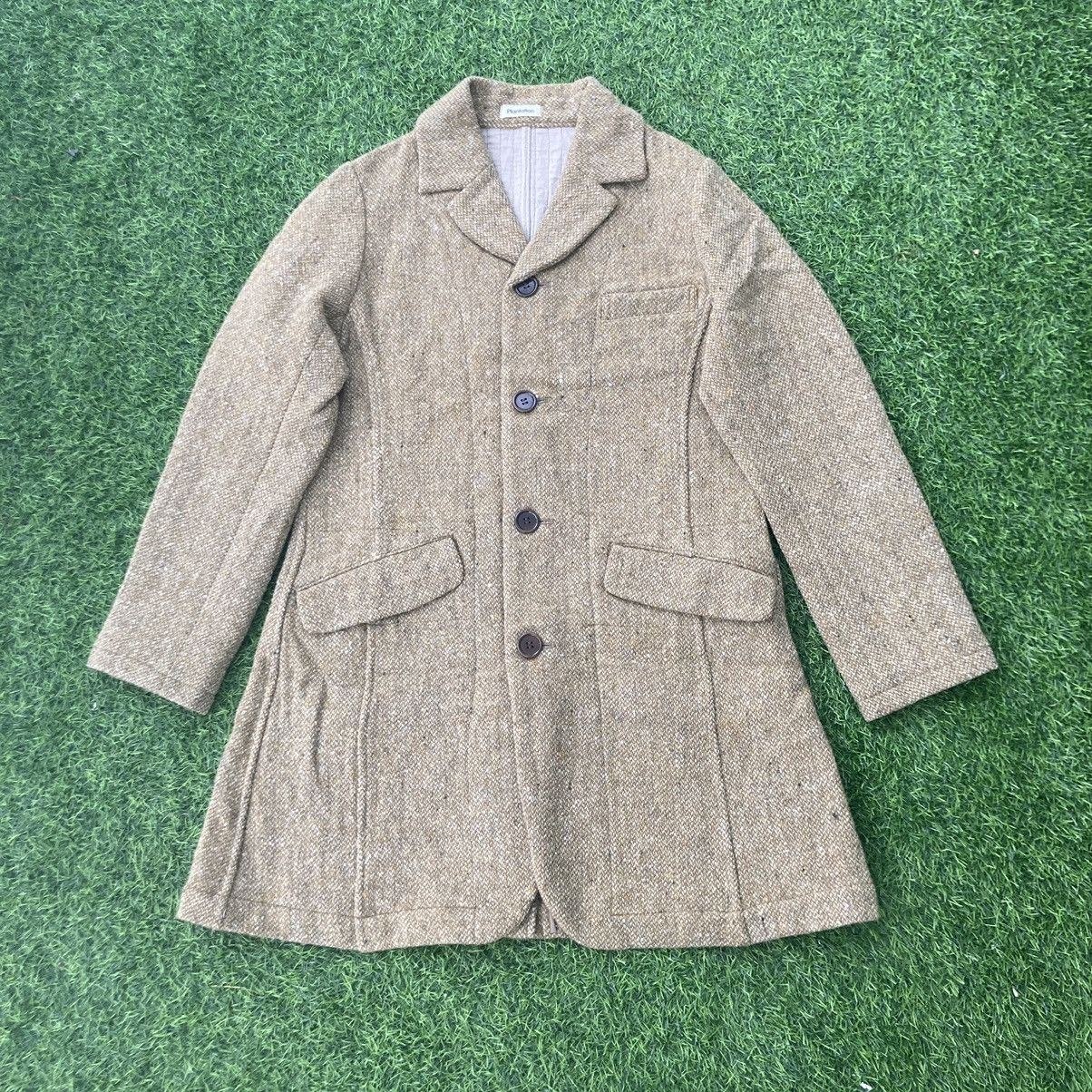 Issey Miyake ISSEY MIYAKE PLANTATION WOOL BLAZER JACKET Size US M / EU 48-50 / 2 - 2 Thumbnail